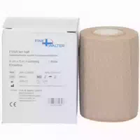 Fiwalan Haft Kohäsive Kurzzugbinde 8 cm X 5 m Unsteril