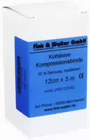 Kompressions Binde 12 cm X 5 m Kohäsiv m Rzem Zug 1 Binde