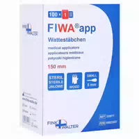 Wattestäbchen Kleiner Kopf Steril 100x2 St