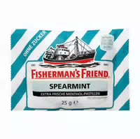 Fishermans Friend Spearmint Ohne Zucker Pastillen 25 G Pastillen