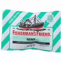 Fishermans Friend Spearmint ohne Zucker Pastillen 25 g Pastillen
