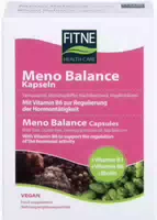 Wechseljahre Kapseln Meno Balance mit Yams, Rotklee, Baldrian und Eisen Nature Spring