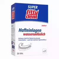 Fittydent Super Haftkleber Einlagen 20 St