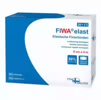 Fixierbinde Elastisch 8 Cmx4 m Cellophaniert
