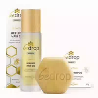 Bedrop Hair Care Set | Beelixier Hair Oil & Gelée Royale Festes Shampoo 200 G