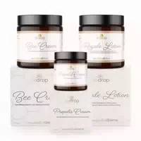 Bedrop Propolis Cream Hochdosierte Propolis Creme mit Bienenwachs und Traubenkernöl 60 g