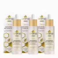Vorteilsset: 3x Concentrated Anti Aging Serum Gesichtsserum Mit Hochdosiertem Bienengift & Gelée Royale 90 Ml