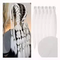 Flechtfrisuren Vorgedehnte 81cm 32 Zoll 3er Pack 60 Tinsel 1 st