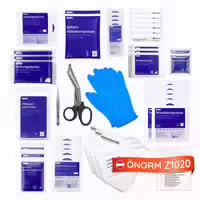 Nachfüllset Önorm Z1020 2025 für Erste Hilfe Koffer