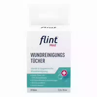 Flint Med Wundreinigungstücher Steril 12,5x18 Cm