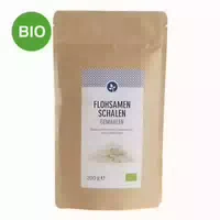 Flohsamenschalen Gemahlen Bio Pulver 200 g