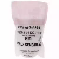 Florame Duschcreme Hafermilch Empfindliche Haut Nachfüllbar Bio Öko Refill