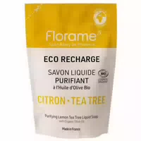 Florame Flüssige Reinigungsseife Zitrone Teebaum Öko Refill Bio 4
