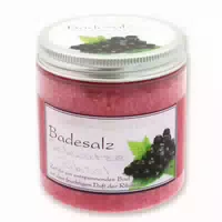 Badesalz Schwarze Ribisel Im Glas