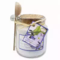 Badesalz Vergissmeinnicht Glas Mit Holzlöffel 300 G