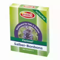 Florimel Salbeibonbons mit Vitamin C Zuckerfrei 40 g Bonbons