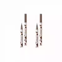 Flortte Wow So Light Eyeline Silkwormpen 0 55ml 02 Brown 2ea Set