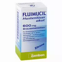 Fluimucil Hustenlöser Akut 600mg 10 St Brausetabletten
