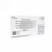 Fluorecare 4in1 Sars Cov 2, Influenza A B & Rsv Combo Schnelltest Gratis Nanovio Ffp2 Maske