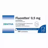 Fluoretten 0,5 Mg Tabletten 300 St