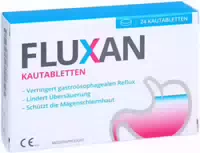 Fluxan Kautabletten gegen Sodbrennen und Reflux