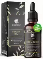 Luondu Vitamin B12 Tropfen Hochdosiert 50 ml 200 Μg Pro Tropfen Vegan Langzeitvorrat