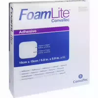 Foam Lite Convatec Adhäsiv Pu Schaumverband 15x15 cm