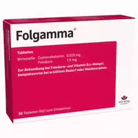 Folgamma 50 st Tabletten