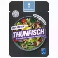 Thunfisch in Kräuter Knoblauch Marinade