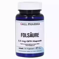 Folsäure 2,5 mg Gph Kapseln 90 Stück