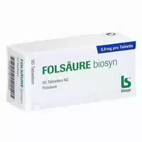 Folsäure Biosyn Tabletten N2 50 St 50 St Tabletten