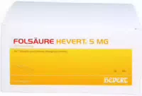 Folsäure Hevert 5 mg Ampullen 10x2 ml