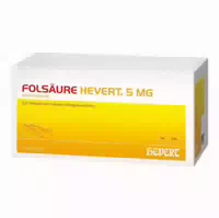 Folsäure Hevert 5 Mg Ampullen 100x2 Ml Ampullen