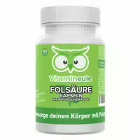 Folsäure Kapseln 400 Μg Vitamineule