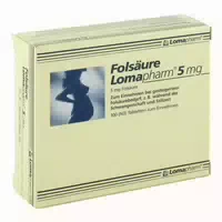 Folsäure Lomapharm 5 Mg Tabletten 100 St Tabletten