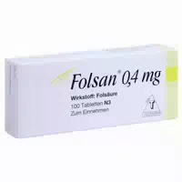 Folsan 0,4 Mg Tabletten 20 St Tabletten