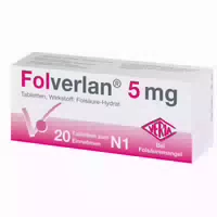 Folsan 5 mg Tabletten 20 st Tabletten