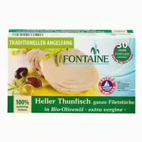 Fontaine Thunfisch Hell In Bio Olivenöl 120 G
