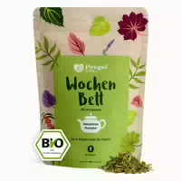 Wochenbett Bio Schwangerschaftstee Mit Frauenmantel Und Schafgarbe Von Pregnivital 70 G
