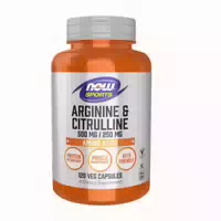 Now Foods Arginin 500 mg & Citrullin 250 mg Aminosäuren
