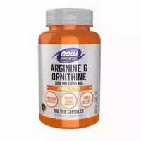 Now Foods Arginin 500 mg & Ornithin 250 mg Aminosäuren