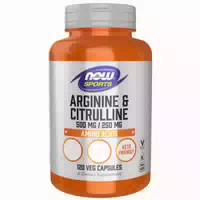 Now Foods, Arginine 500mg & Citrulline 250mg