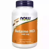 Now Foods, Betaine Hcl, 648mg
