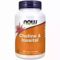 Now Foods, Choline & Inositol, Vegane Kapseln, Laborgeprüft, Vitamin B