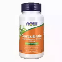 Now Foods, Curcubrain™, 400mg Kurkuma Wurzelextrakt
