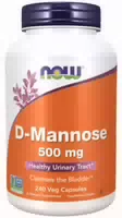 Now Foods D Mannosa 500mg