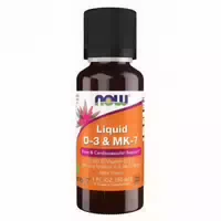 Now Foods Vitamin D3 62,5 Mcg 2500 Iu & K2 Mk 7 100 Mcg Flüssigkeit