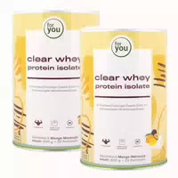 For You Clear Whey Protein Isolate Doppelpack