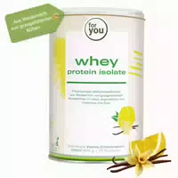 Whey Protein Isolate Vanille Zitronenquark