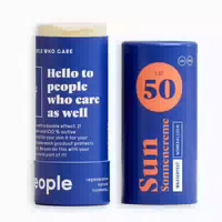 Forpeople – Feste Bio Sonnencreme Lsf 50, Wasserfest & Reef Safe 40 g